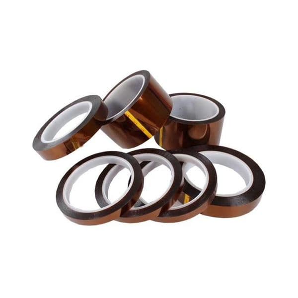 Wholesale 5Mm High-Temperature Adhesive 10Mm 20Mm Heat Resistant Brown 25Mm 30Mm Wide 33M Long Tape For Sublimation Machine B2