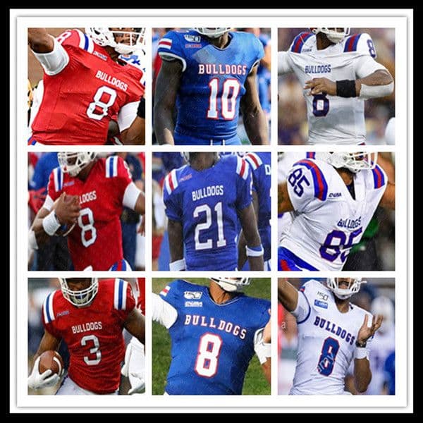 Ncaa 2021 Louisiana Tech Bulldogs College Football Luke Anthony Israel Tucker Adrian Hardy Tyler Grubbs Aaron Allen Justin Henderson Garner