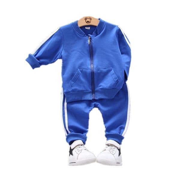 Spring Autumn Children Active Clothes Suit Baby Boys Girls Pocket Zipper Jacket Pants 2Pcs/sets Toddler Clothing Kids Tracksuits LJ200831