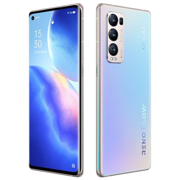 Original Oppo Reno 5 Pro+ Plus 5G Mobile Phone 12GB RAM 256GB ROM Snapdragon 865 50MP AI 4500mAh Android 6.55" Full Screen NFC OTG Face ID Cell Phone
