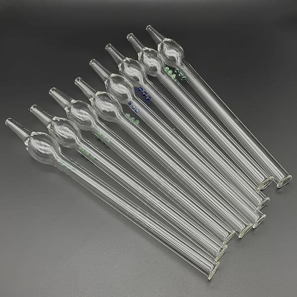 Glass Pipes 15cm/20cm Burners Smoking Dotted Pipes Glass Water Bongs Pen Mouthpiece