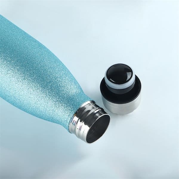 Custom Double-Wall Thermos Insulated Vacuum Flask Stainless Steel Water Bottles Gym Sports Thermoses Cup Thermocouple LJ201218