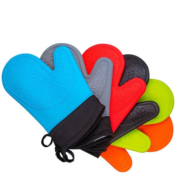 Extra Professional Long Silicone Oven Mitt Kitchen Waterproof Non-Slip Potholder Gloves Cooking Baking Glove Home Tools