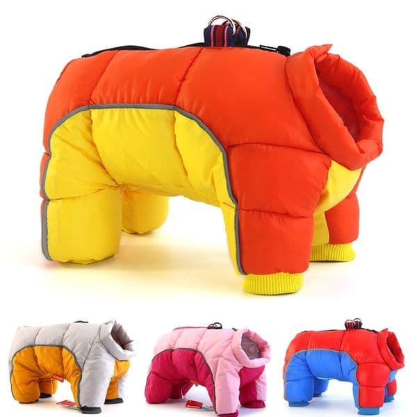 Winter Pet Dog Clothes For Small Dogs Warm Reflective Puppy Clothing French Bulldog Costume Medium Coat For Chihuahua Dog Jacket 201127