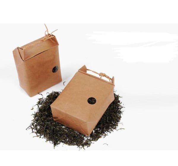 Rice Tea packaging cardboard bag weddings kraft paper bags Food Storage Standing Packing fast ship