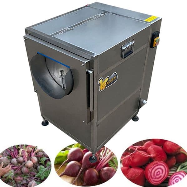 Electric Peeler Commercial Automatic 1100w Potato Peeling Machine Potato Cleaning Peeling Machine Sweet Potato Ginger washing peeling machi