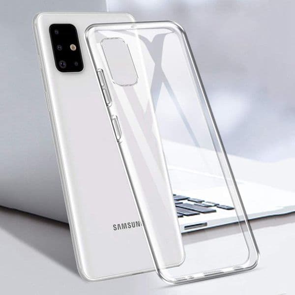 For Samsung Galaxy S25 Ultra S25+ S24 S23 S22 Clear Soft Silicone TPU Cell Phone Cases Back Cover Non-Yellowing
