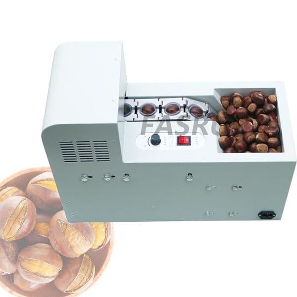 Small Commercial Chestnut Opening Machine Chestnuts Incision Maker Nuts Cutting Machine