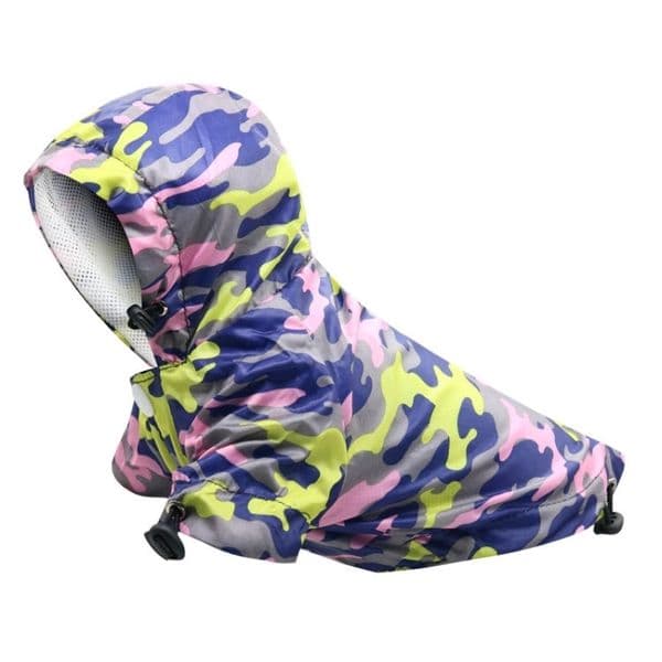 Pet Dog Raincoat Poodle Bichon Pomeranian Pug Dog Clothes Welsh Corgi Clothing Waterproof Clothing for Dog Rain Jacket Outfit 201128