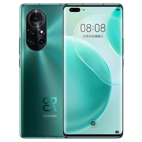 Original Huawei Nova 8 Pro 5G Mobile Phone 8GB RAM 128GB 256GB ROM Kirin 985 Octa Core 64.0MP NFC 4000mAh HarmonyOS 6.72" OLED Full Screen Fingerprint ID Smart Cell Phone
