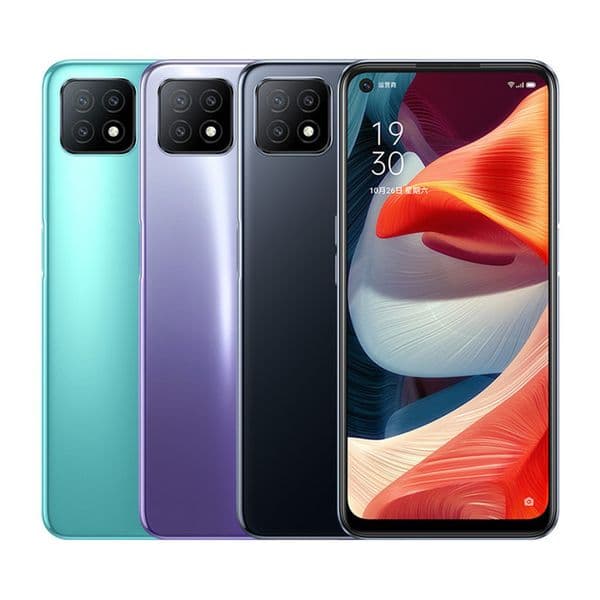 Original Oppo A53 5G Mobile Phone 4GB RAM 128GB ROM MTK Dimensity 720 Octa Core Android 6.5 inch Full Screen 16.0MP AI OTG 4040mAh Face ID Fingerprint Smart Cell Phone