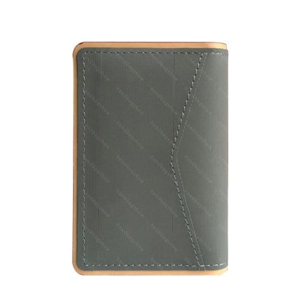 Card Holders wallet Pures Famous Brand Canvas Men Women Wallets Designer Man Woman Pocket Short Purse With Laser printing with box dustbag cardholder