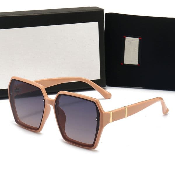 Classic Designer Sunglasses for Woman Full Frame Mens Women Sun Glasses 2022 Fashion Goggle Popular Eyewear With Case 5 Colors High Quality