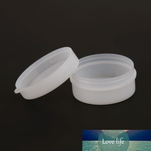 50pcs Empty White Plastic PP Cosmetic Jars Skin care Container