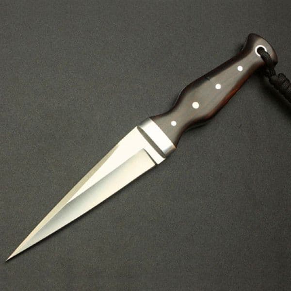 Top folding knife Quality Sword Fish Fixed Blade Knife AUS 10A 60HRC Satin Blade Full Tang Handle Outdoor Survival Rescue Knives