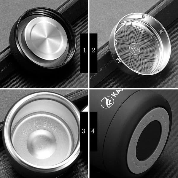ZOOOBE 400/680ML Thermos Tea coffee mug Insulated Cup 304 Stainless Steel Thermo Mug Water Bottle Vacuum Flask Travel Coffee Mug LJ201218