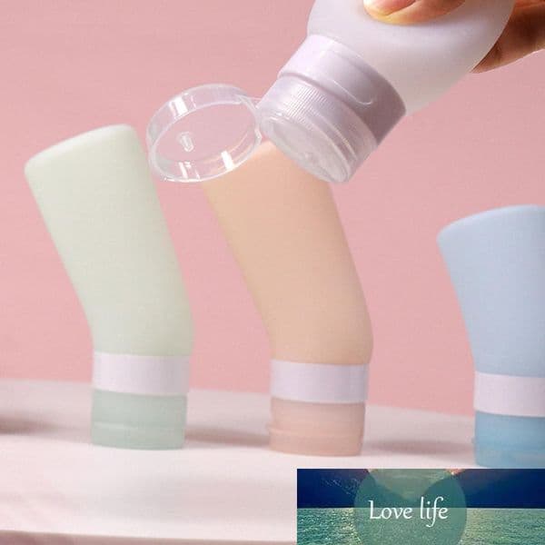 Travel Bottle Holder Portable Silicone Refillable Packaging Press Machine Lotion Hand Sanitizer Shampoo Cosmetic Squeeze Contai