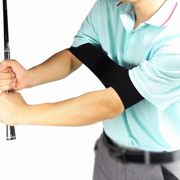 2026 perfume cologne 7*35Cm Correction Golf Swing Trainer Elastic Arm Band Belt Guide Gesture Alignment Training Aid 2 Color Free Shipping