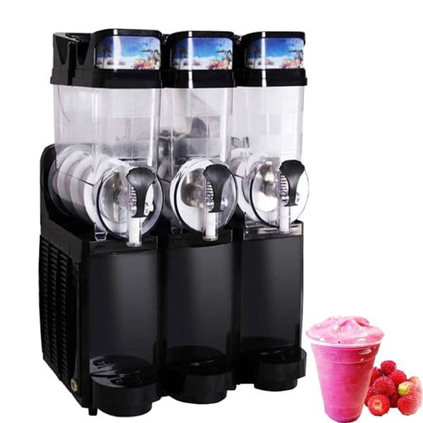 Snow Melting Machine Snow Slushy Cooler Drink Flavors Fruit Juice Dispenser Commercial Slush Ice Machine