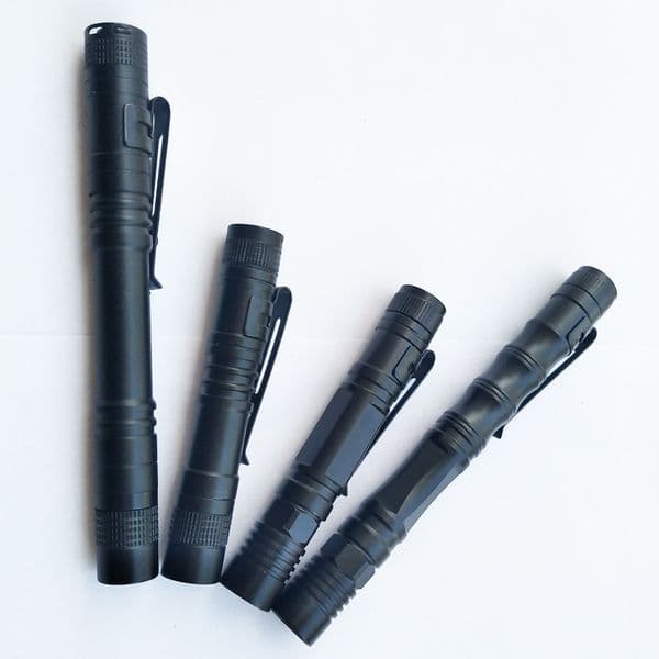 New Mini Bright Flashlight Aluminum Alloy LED Flashlight Outdoor Flashlight 2 Styles Optional With Packing Box