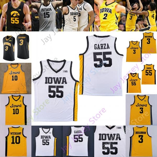 Iowa Hawkeyes Basketball Jersey NCAA College Joe Toussaint Ryan Kriener Jack Nunge Tony Perkins Keegan Murray Kris Murray Josh Ogundele