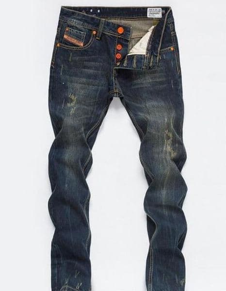 New Designer Mens Jeans Skinny Pants Casual Luxury Jeans Men Fashion Distressed Ripped Slim Motorcycle Moto Biker Denim Hip Hop Pants