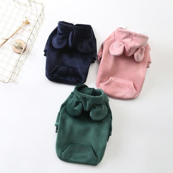 Soft Pet Dog Clothes High Quality Dog Coat Jacket Warm Flanel Dogs Pets Clothing French Bulldog Winter Dog Clothes Ropa Perro 201127