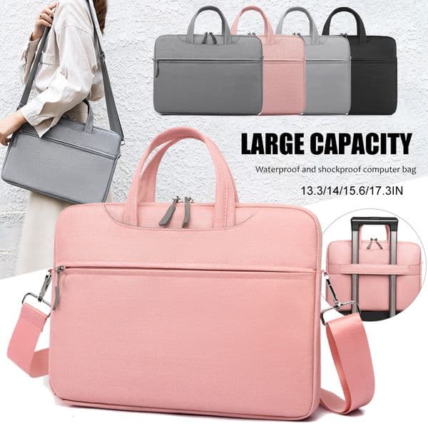 Designer-Laptop 13.3 14 15.6 17.3 Inch Waterproof Notebook for Macbook Computer Shoulder Handbag Briefcase 2024 Mouse Bag
