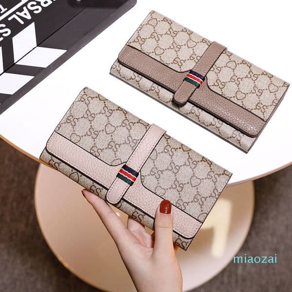 Wallet Fashion Women's Purse Card Bag Long Large Capacity Leather Multi Purpose Hand