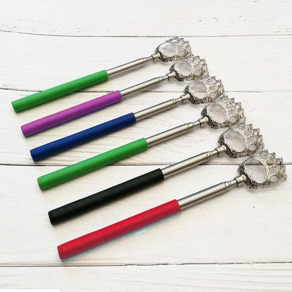 Bear Claw Type Back Scratcher With Comfortable Cushion Grip Handle Scratchers Stainless Steel Health Supplies Practical LX4158