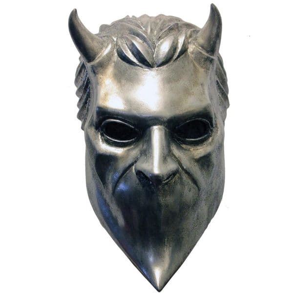 Halloween Ghost Nameless Ghouls Latex Mask Ghost B.C Cosplay Costume Party Props Heavy Metal Doom Hard Rock Roll Band Helmet Hat 201026