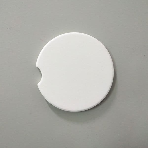 Blanks Cup Absorbent Car Coasters Ceramic Stone for Easy Removal of Auto Cupholder Coaster
