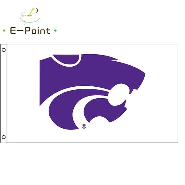 NCAA Kansas State Wildcats Flag 35ft 90cm150cm Polyester flag Banner decoration flying home u0026 garden flag Festive gifts L260603