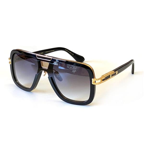 Mens Designer Sunglasses Women Sunglass Polarize GRAND BEM D1TA Oversized Big Frame Metal Gold Silver Black Beam Eyeglass Luxury Brand Chain Glasses Man Eyeglasses