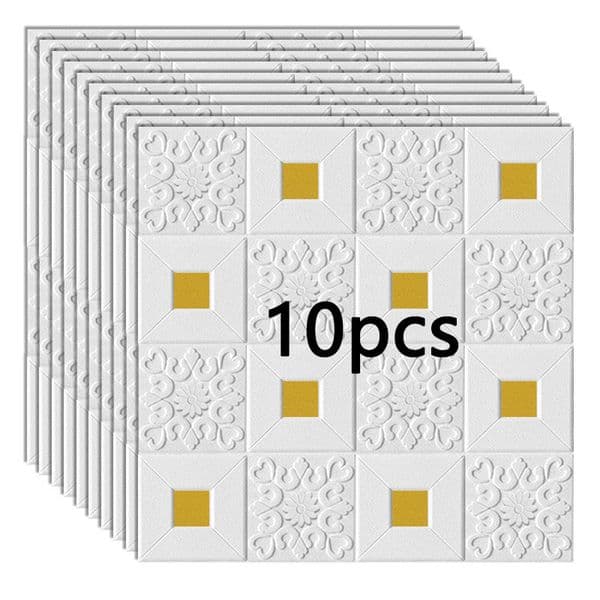 3D Wall Stickers Roof Self-adhesive Ceiling Wallpaper decorative Panels Foam Home Decor House Office Kids Living Room Decoration 201106