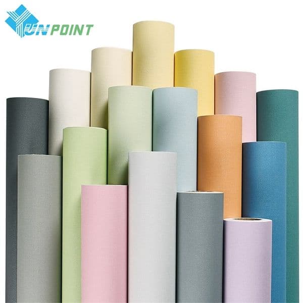 3M /5M Living Room Bedroom Furniture PVC Waterproof Wall Stickers Home Decor Removable Vinyl Solid Color Self Adhesive Wallpaper 201201