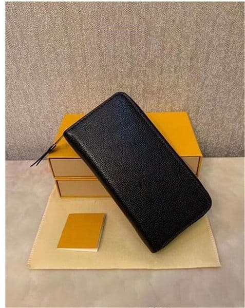 2SD Fashion Designers Credit Card Holder High Quality Classic Leather Purse Folded Notes and Receipts Bag Wallet Purse 07