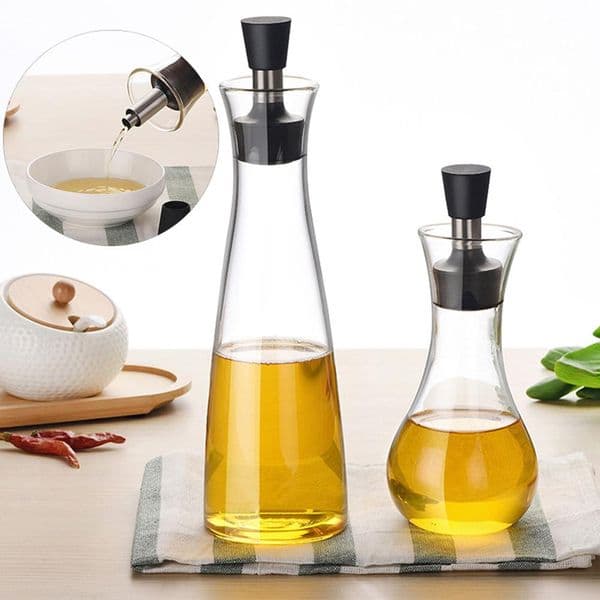 2026 Cooking Utensils 250/500Ml Kitchen Vinegar Oil Dispenser Cruet Leak-Proof Pouring Bottle Free Shipping