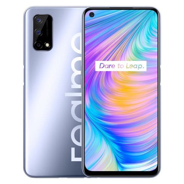 Original Realme Q2 5G Mobile Phone 4GB RAM 128GB ROM MTK Dimensity 800U Octa Core Android 6.5" Full Screen 48.0MP AI 5000mAh Face ID Fingerprint Smart Cell Phone