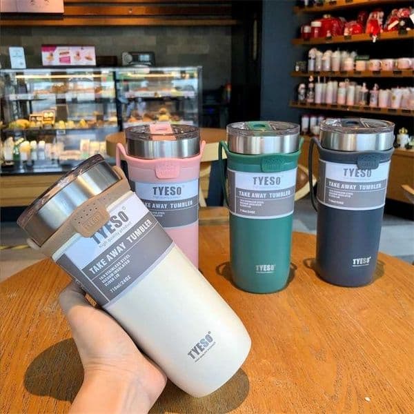 Double-Layer Water Bottle Vacuum Flask Ice Cup Stainless Steel Sports Portable Large-Capacity g Coffee Cups For Gifts Y260520