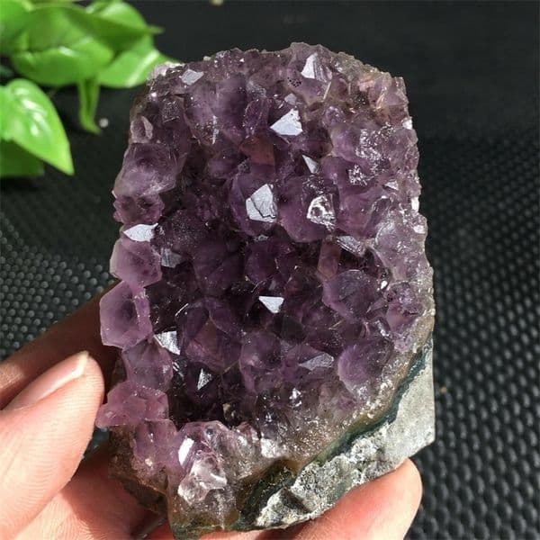 3501200g Natural amethyst cluster quartz crystal geode specimen healing T200117