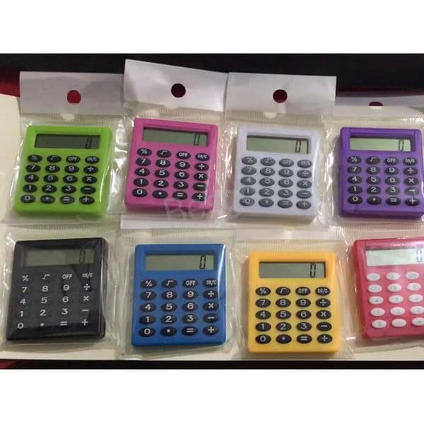 2026 New Electronic Number Mini Student Exam Pocket Plastic Calculators Portable School Business Finance Calculate Calculadoras Electronicas
