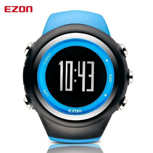 Top T031 Rechargeable GPS Timing Watch Running Fitness Sports Watches Calories Counter Distance Pace Waterproof