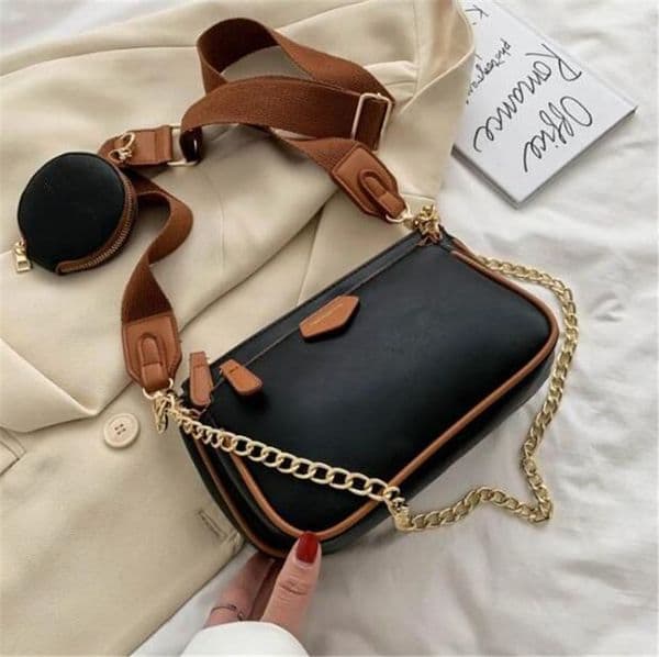 New Excellent Quality Style Fashion Women Luxury Bags Lady PU Leather Handbags Brand Bags Purse Shoulder M Tote Bag Female Discount