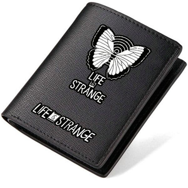 Life is Strange wallet What If purse Photo money bag Butterfly Game leather billfold Print notecase
