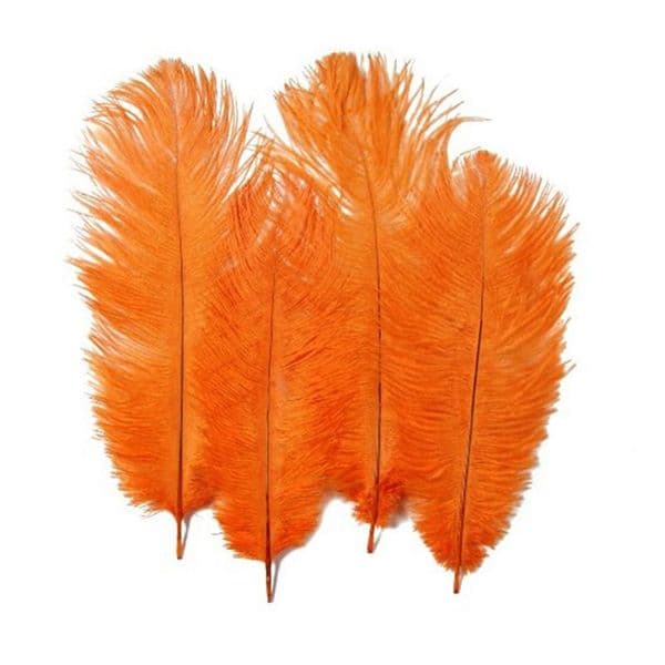 White Ostrich Feather 25-30cm(10-12inch) Ostrich Feather Plumes For Wedding Centerpiece Party Event Decor Festive Decoration Many Plumas De Avestruz