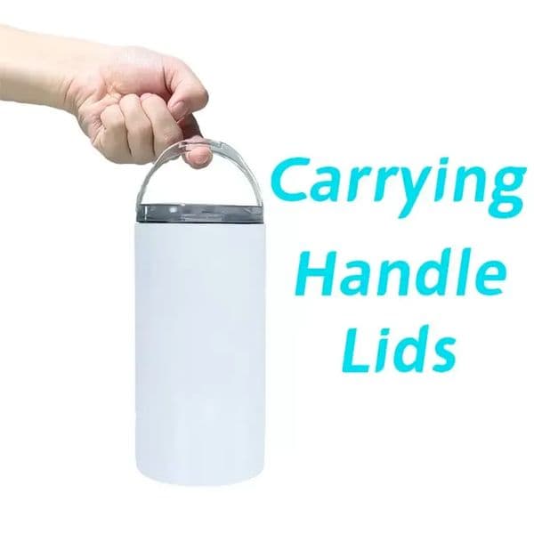 4 in 1 16oz Sublimation Can Cooler Straight Tumbler Stainless Steel Can Insulator Vacuum Insulated Bottle Cold Insulation WHT0228