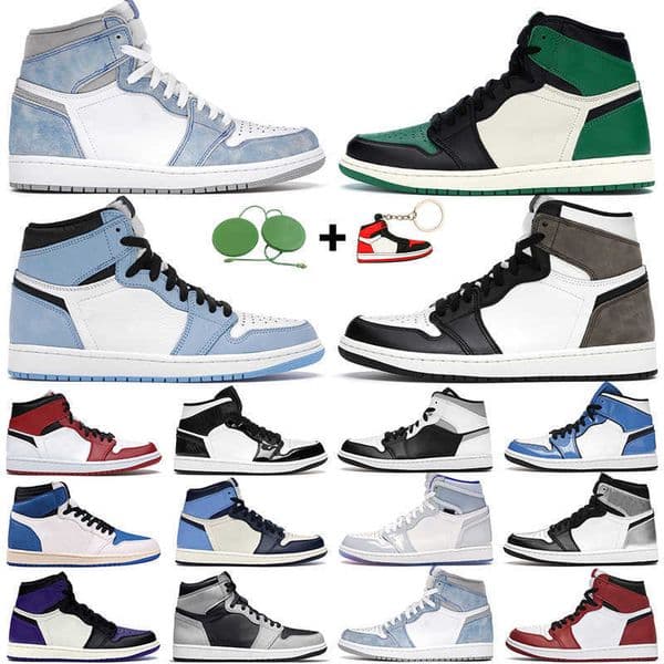men women basketball shoes 1s high og 1 Electro Orange Shadow 20 Hyper Royal light Chicago Pine Green black mens trainers sports sneakers