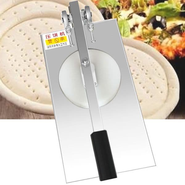 2021 latest hot saleCommercial electric big diameter pizza dough press machine/pizza dough forming machinedough press machine