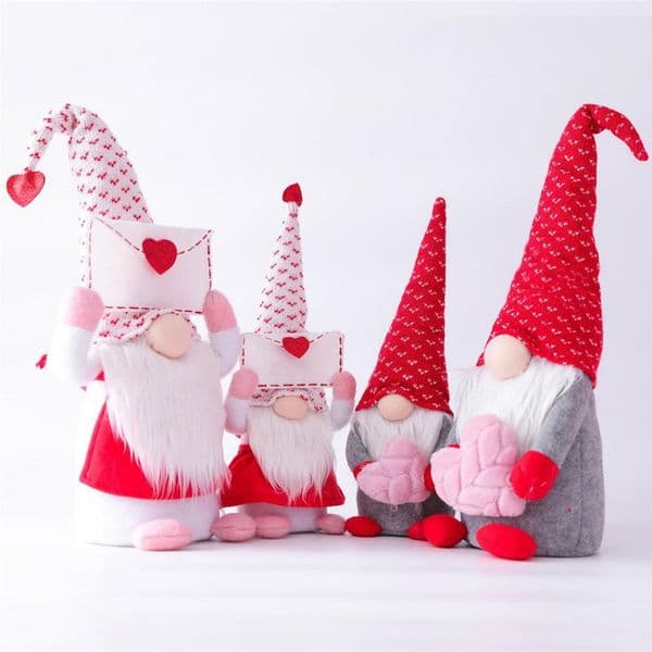 Valentines Day Gnome Envelope Love Faceless Gnomes Valentines Day Gifts Valentines Day Doll Window Props Decoration Doll Ornaments
